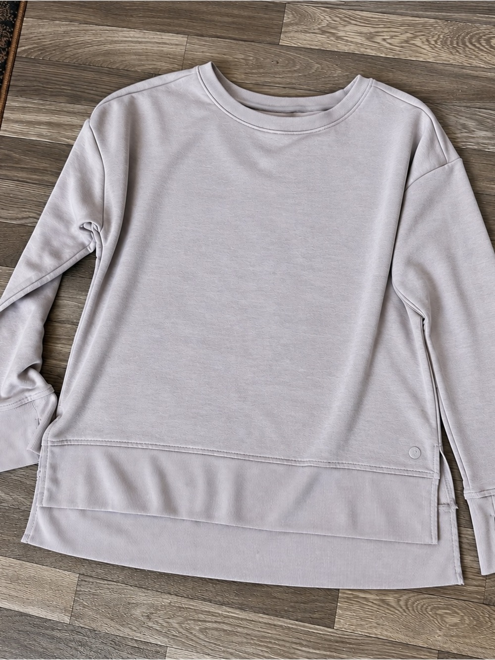 Ladies' Lightweight Crewneck Sweater - Light Lavender